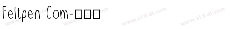 Feltpen Com字体转换